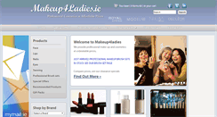 Desktop Screenshot of makeup4ladies.com